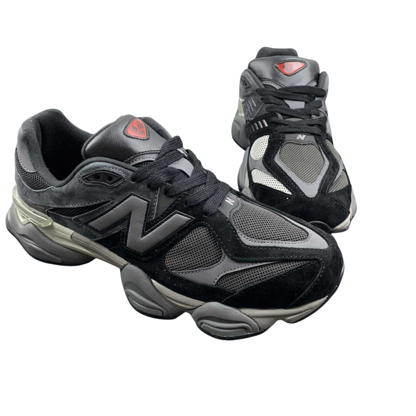 New Balance 9060 Black Team Red